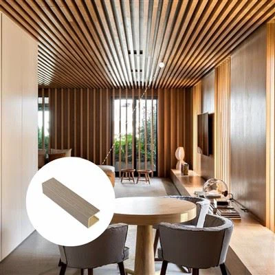 Декоративни дрвени ВПЦ спуштени плафон Дизајн декоративни ентеријер