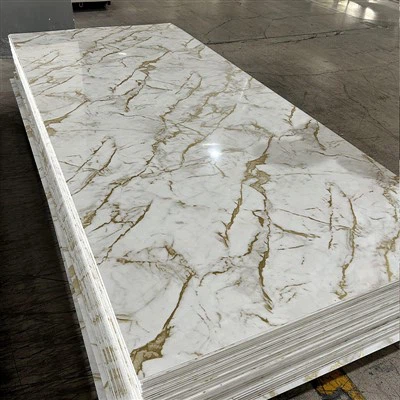 Златни сјајни ПВЦ зидни панел